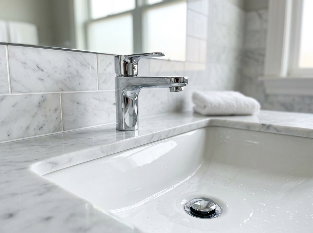 Residential deep cleaning bathroom detailing in Richmond